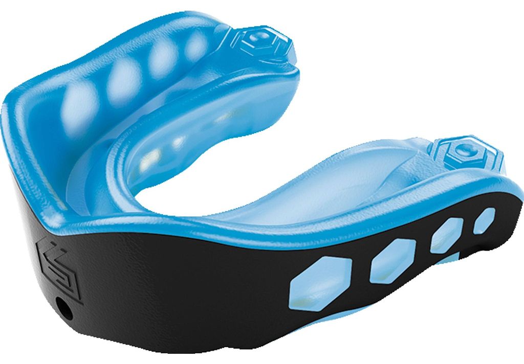 Shock Doctor Gel Max Mundschutz Schwarz/Blau Produktbild 