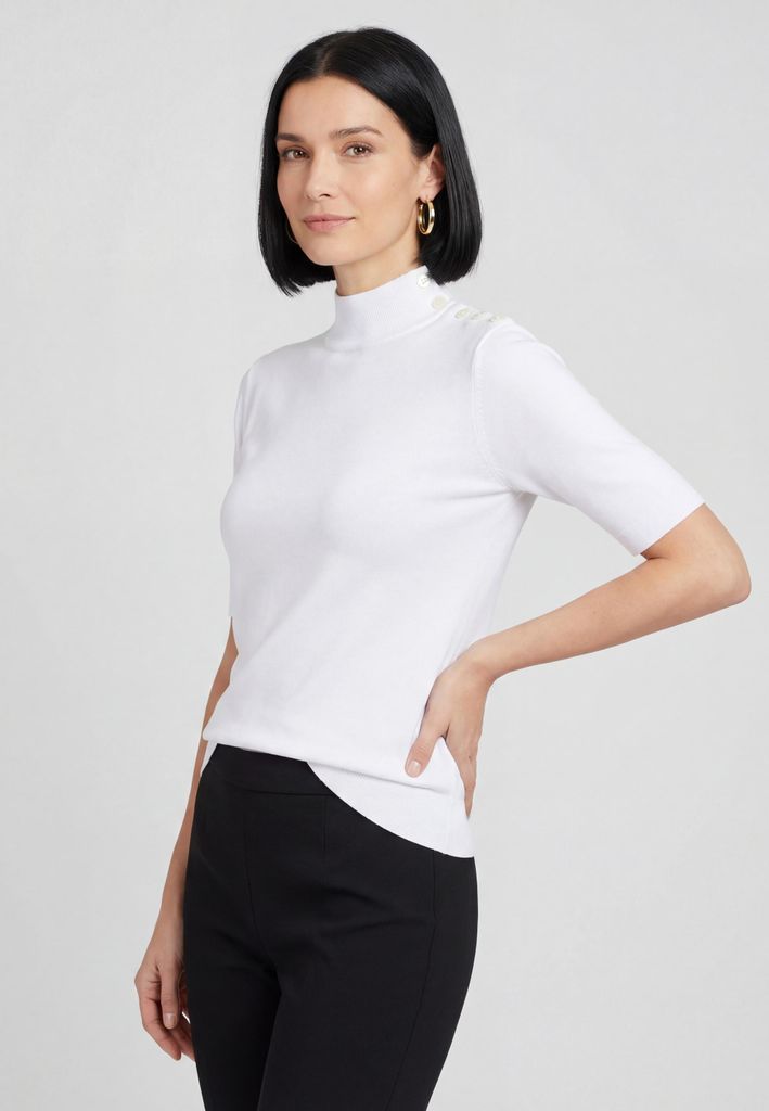 CHANCERY damen pullover - weiß, L