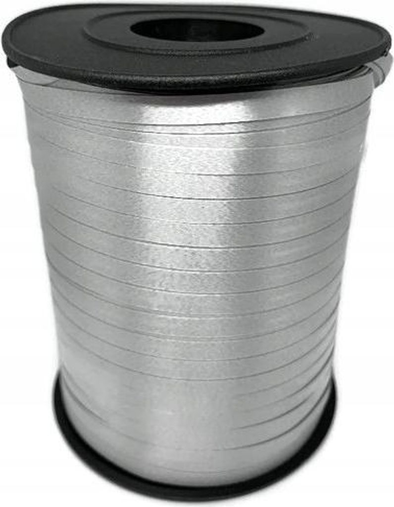 Pastellband 0,5 cm 500 m silber 1 Stk.
