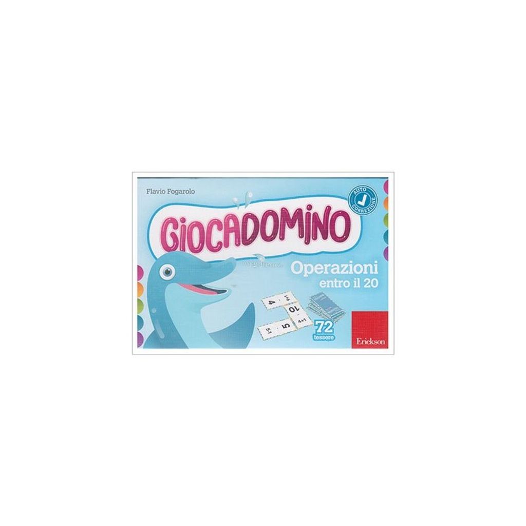 Erickson Giocadomino - Operazioni entro il 20 Kartenspiel Lernen