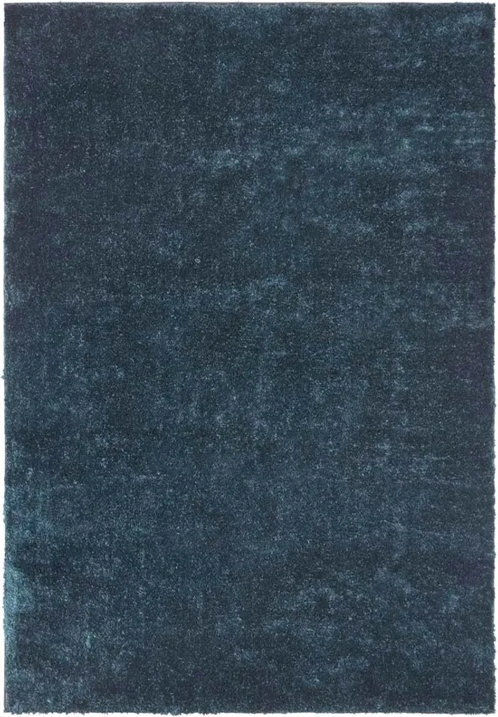 Tapis Bleu 120x170 cm Leva Circe - Texture Douce et Motifs Abstraits
