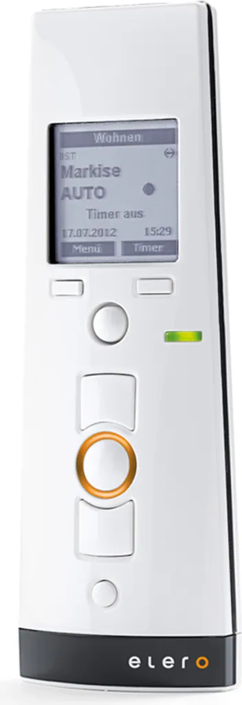 Elero TempoTel 2 Programmateur Radio 10 Canaux 868 MHz Blanc Automatisme