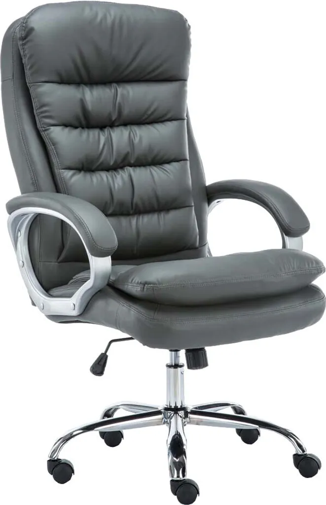 Chaise de bureau XXL Vancouver ergonomique avec assise large renforcée