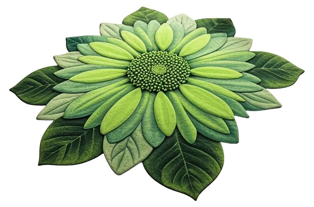 Sonnenblumen-Fußmatte, rutschfest, Wohnzimmerteppich, Landhausstil-Teppich, dekorativer Blumenteppich für Schlafzimmer, Spielzimmer, Badezimmer E