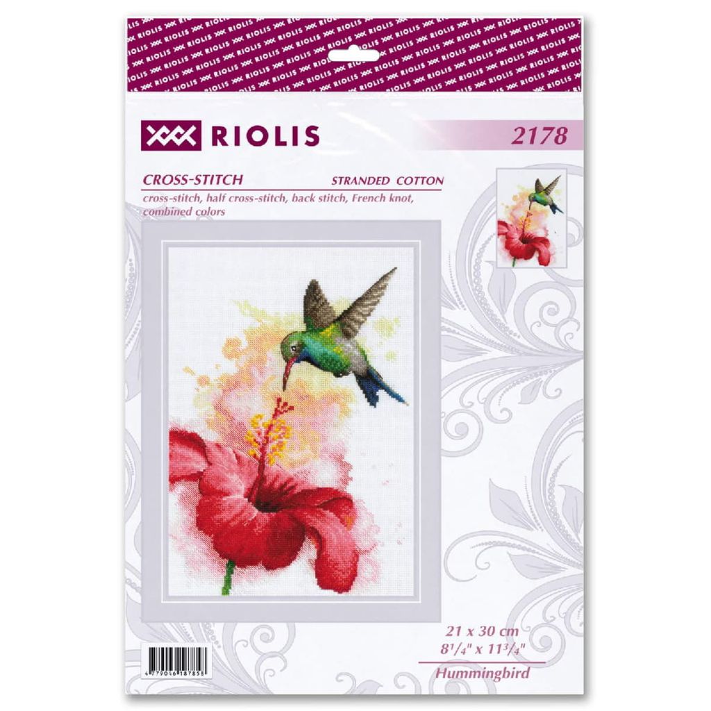 Riolis Kreuzstich-Set "Sonnenblumen" – Komplettset Mit Garn, Stoff, Nadel & Anleitung