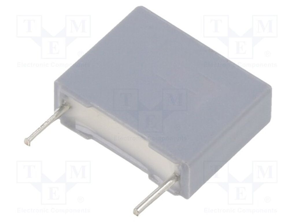 2x Kondensator: Polyester 40VAC 220nF 63VDC Rastermaß: 0,5mm 5% BFC237076224 Pol