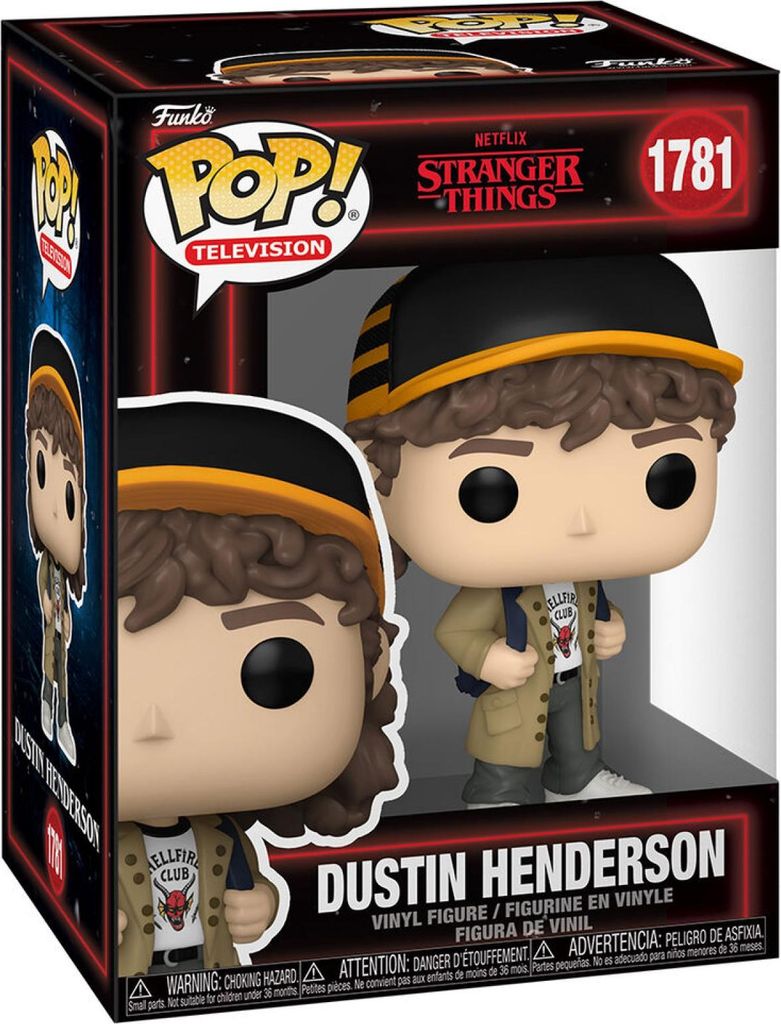 Figurka Funko POP Stranger Things 1781 Dustin Henderson Produktbild 