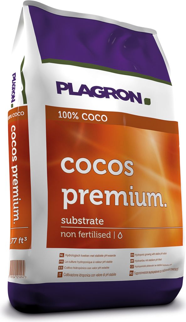 Plagron Cocos Premium 50L - Hochwertiges Kokossubstrat | Sack