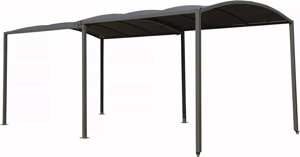 Carport Mathis extensible : Protégez votre voiture sans garage
