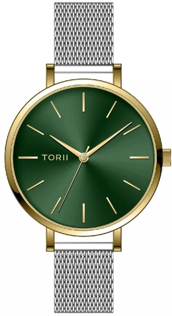 Montre-bracelet Analogique Femme Verte TORII G37SS.FG Cadran Classique