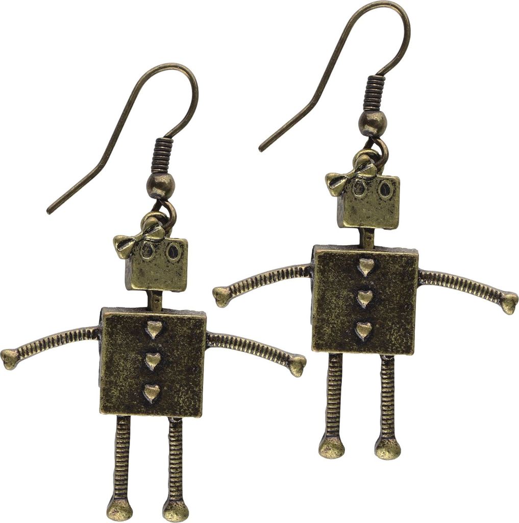 Ohrringe - Robot-Girl 2 Produktbild 