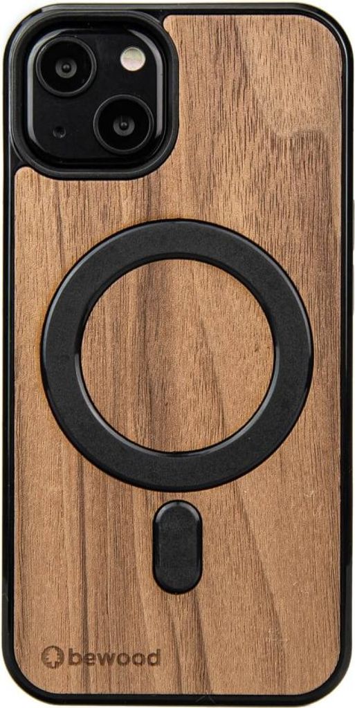 Bewood iPhone 13 Hülle Amerikanischer Nussbaum MagSafe