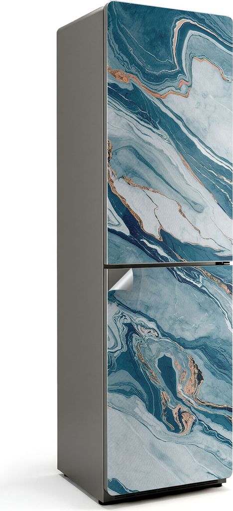 Zickzack- und Linienmuster – Kühlschrank Aufkleber – Klebefolie Kühlschrank – Kühlschrank Nachbildung – Kühlschrankfolie selbstklebend ...