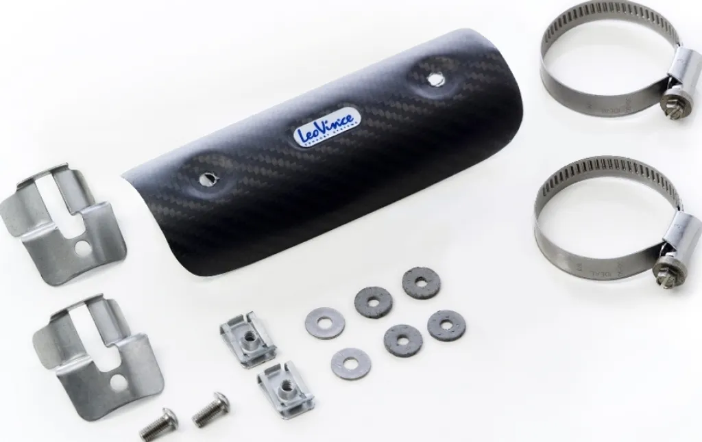 Protection carbone LeoVince LV-X résistance thermique et légèreté
