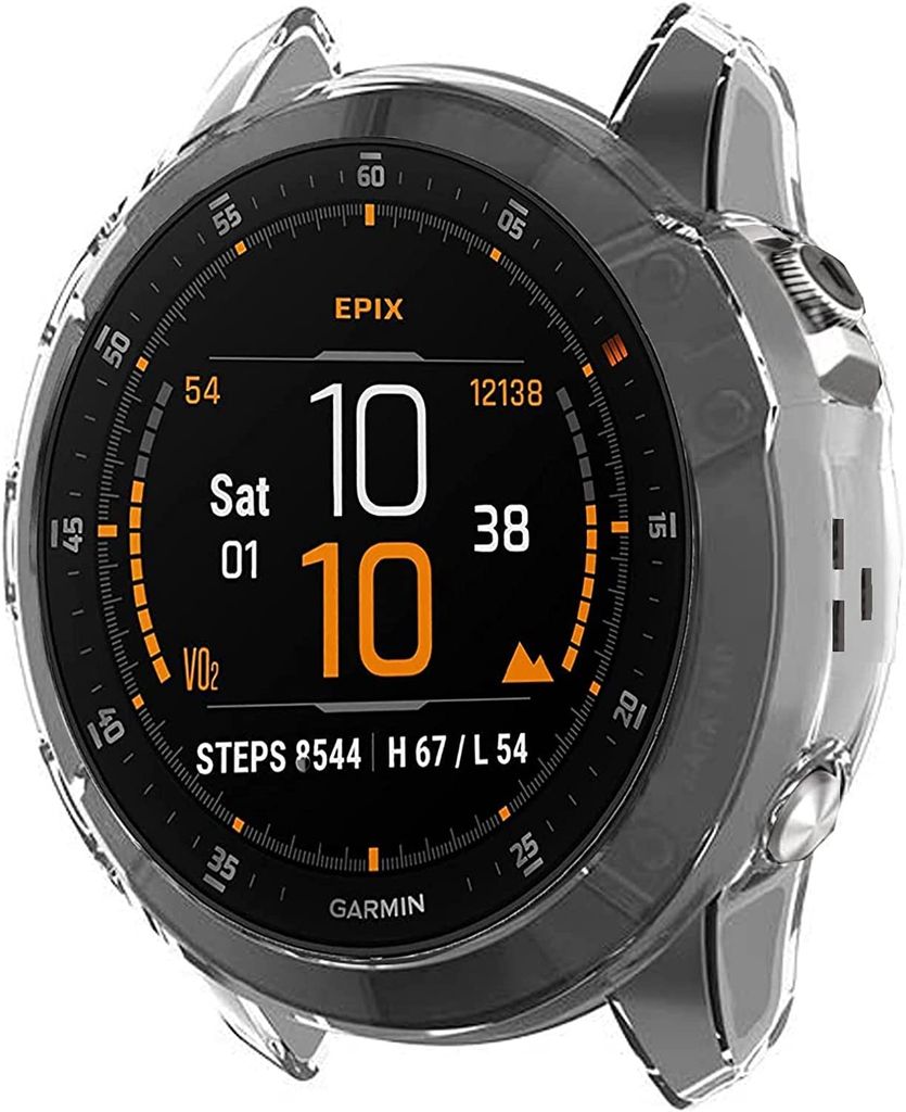 Strap-it Garmin Epix Gen 2 TPU-Hülle (transparent)