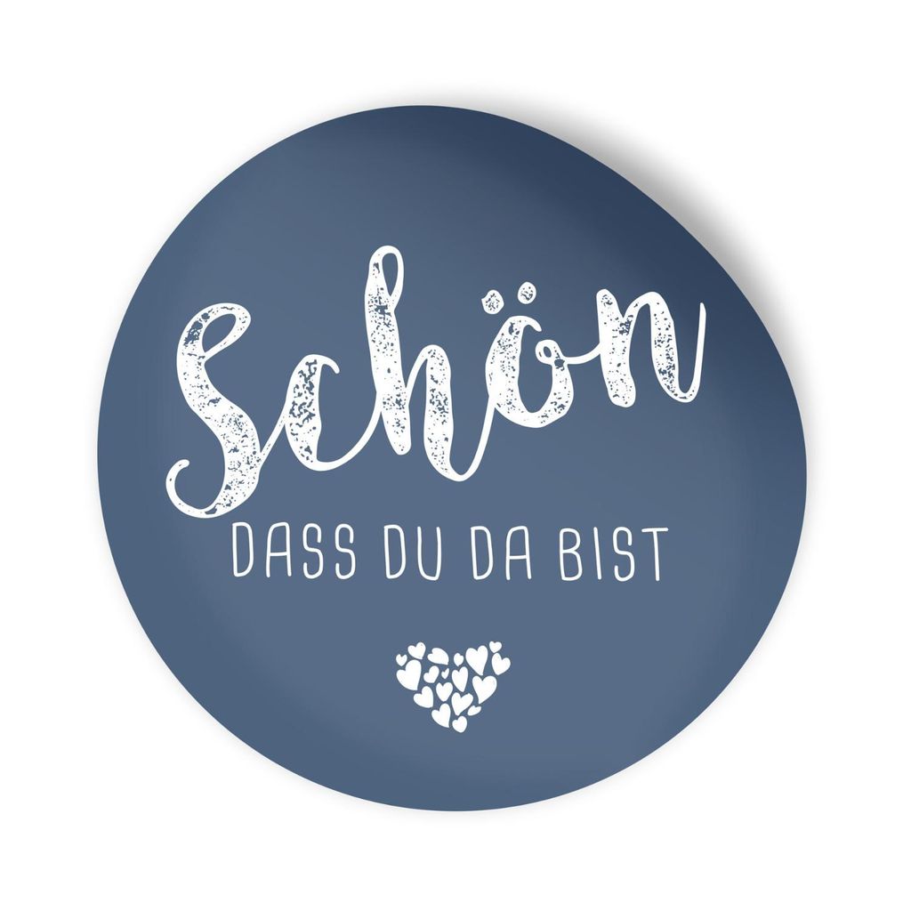 itenga 24x Sticker Aufkleber "Schön dass du da bist" Produktbild 