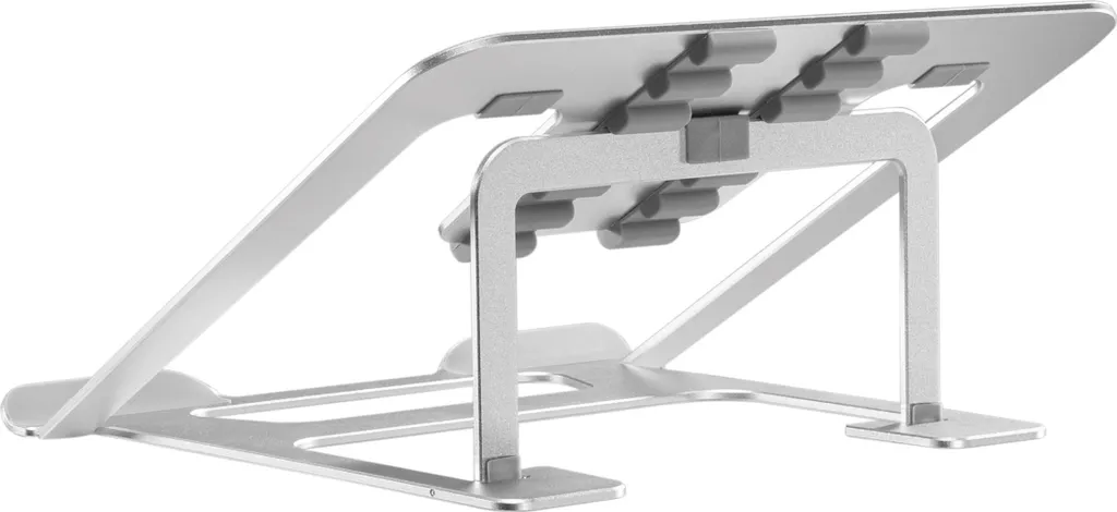Support AlzaErgo LS120 argenté pour ordinateur portable ergonomique