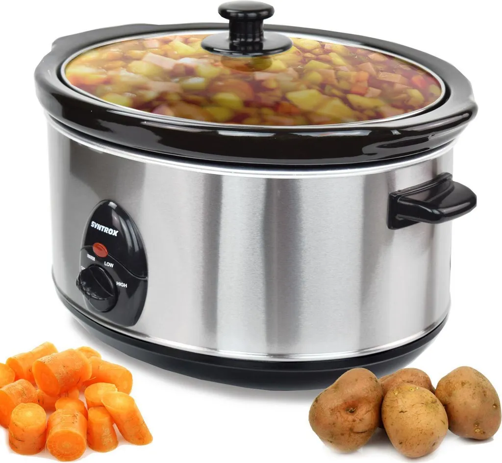 Pentola 4,5 Litri Delixas | Slow Cooker Multicooker Professionale