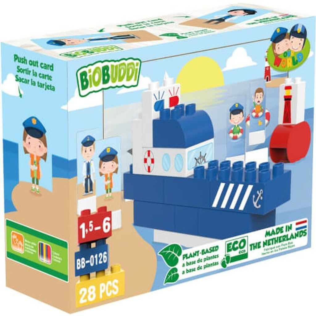 BiOBUDDi Stadtpolizei-Boot BB-0126