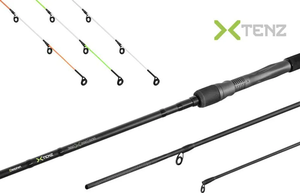 Kit scion carbone 60g Delphin Xtenz lot de 3 embouts interchangeables