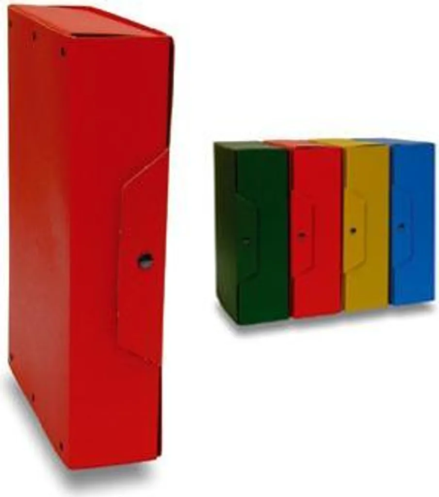 Cartella Progetti Brefiocart 020E7613B Blu - Presspan Dorso 6cm