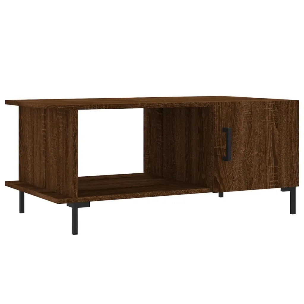 Tavolino Salotto Rovere Marrone 90x50x40 cm - Offerta Arredo Interni