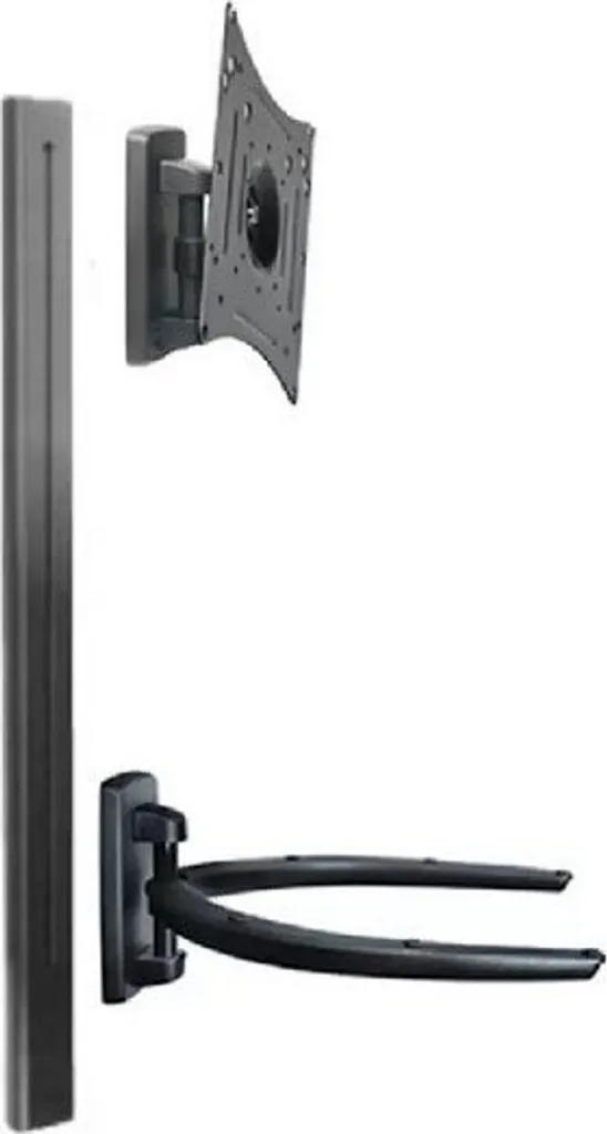 Support TV Mural 10-50 pouces Omb Lunar-genio Noir - Fixation Universelle