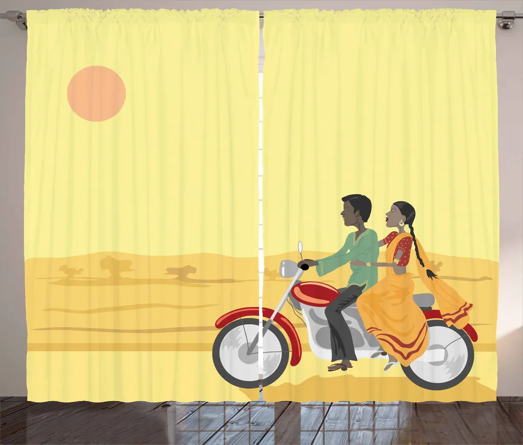 Arredo Casa Moto Tramonto: Tenda ABAKUHAUS 280x245 Multicolore
