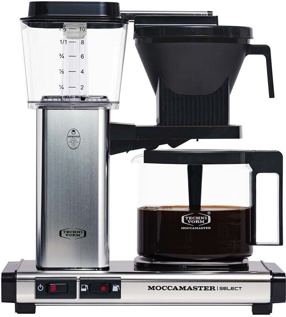 A studio shot of a Moccacoffee maker.