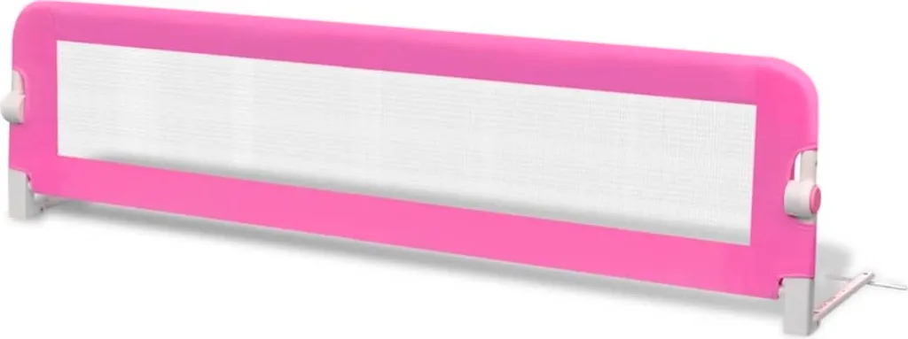 Sécuriser le lit enfant avec la barrière rose 150 cm vidaXL pro