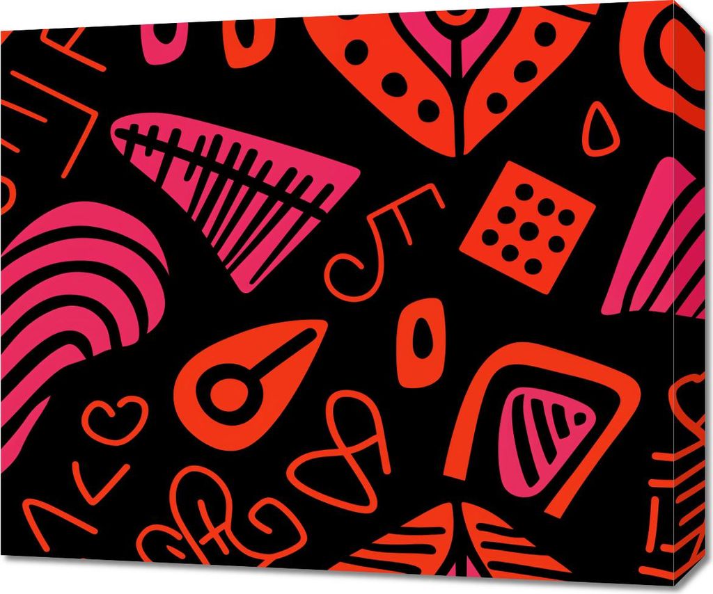 Bild 60x50cm Rhythmus der Muster