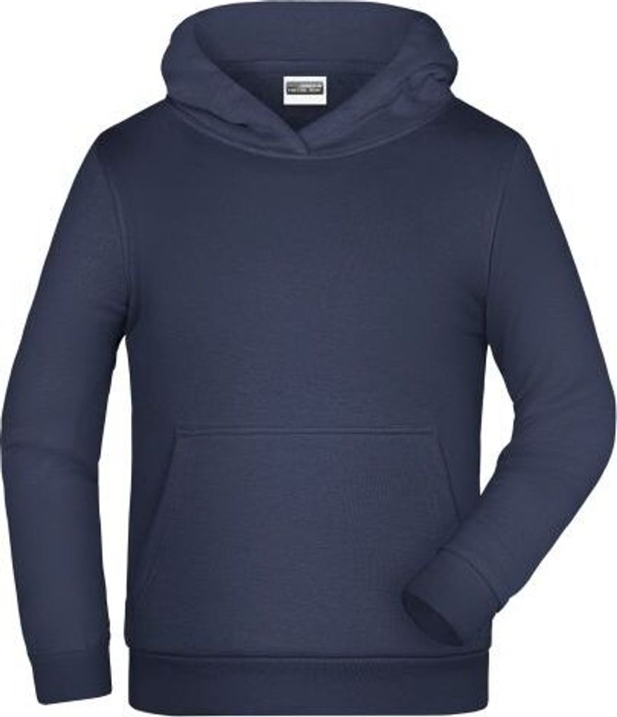 Klassisches Kapuzensweat für Kinder navy, Gr. XS