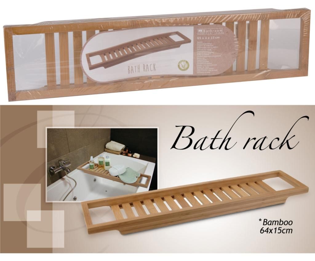 Bathroom Solutions Badewannenträger, Bambus, 65x15x4 cm, Produktbild 