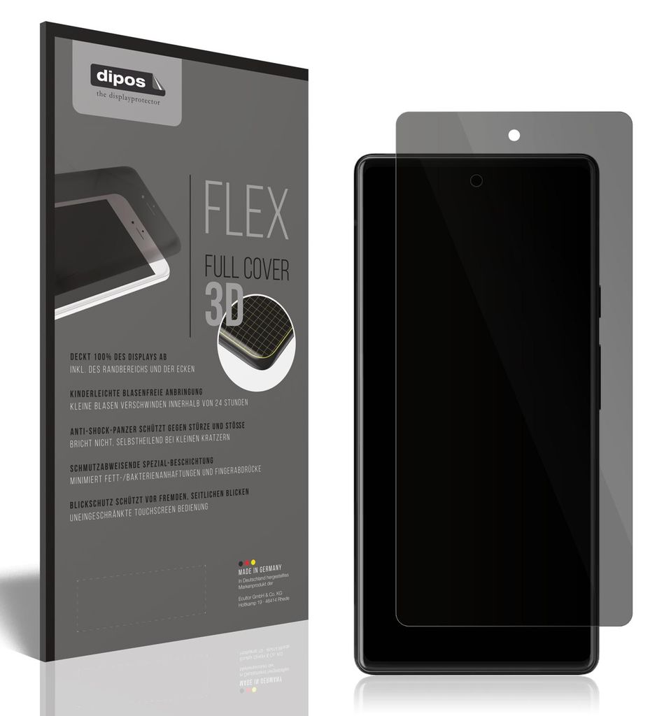 Full Cover Privacy Blickschutzfolie für Google Pixel 6 Pro Produktbild 