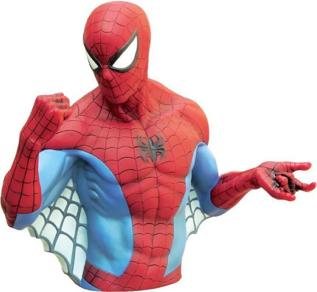 Marvel Comics Tirelire Métallique Spider-Man 20 cm - Modèle Original