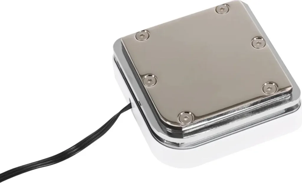 Alphacool Core 1 Aurora Blanc : Refroidisseur CPU pour PC Gaming Overclocké