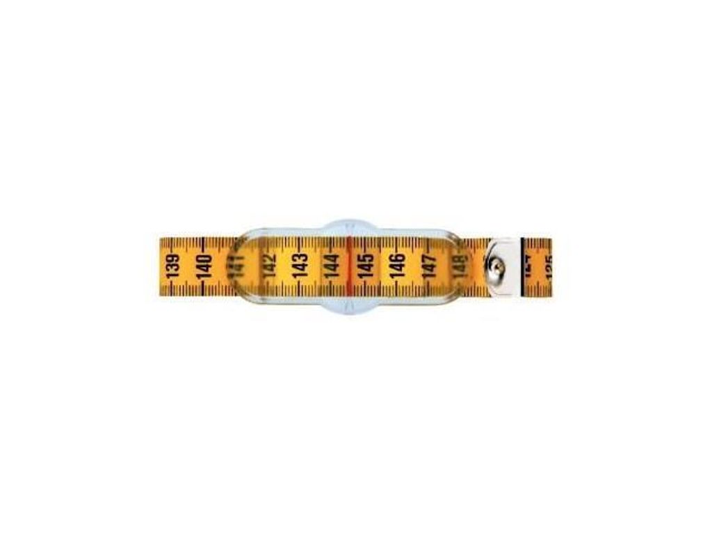 PRYM Taillenmaßband, 150 cm, mit Schieber, cm-Skala, gelb Produktbild 