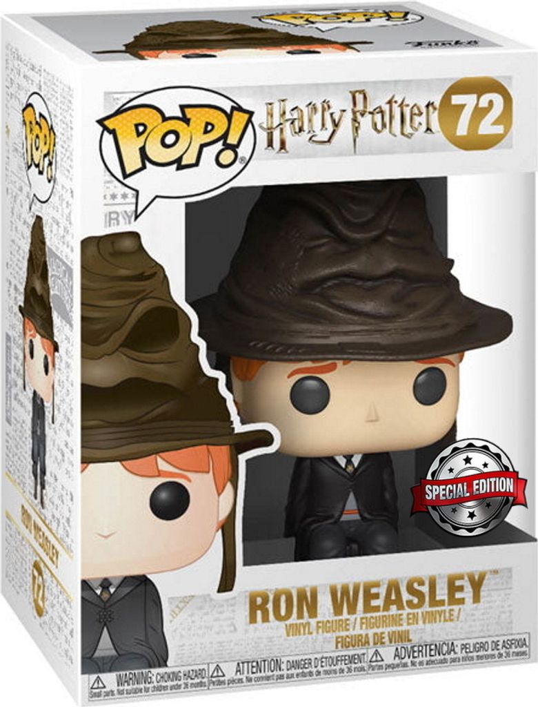 Harry Potter - Ron Weasley 72 Special Edition - Funko Pop! - Vinyl Figur