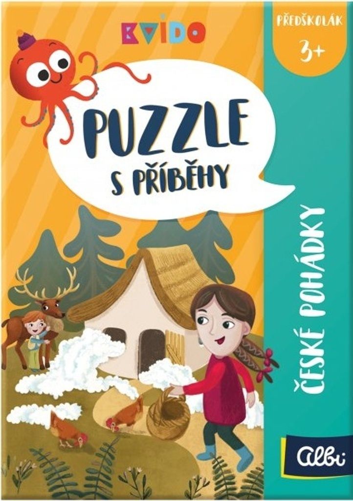 Albi Quiz -Puzzle mit Geschichten von tschechischen Märchen