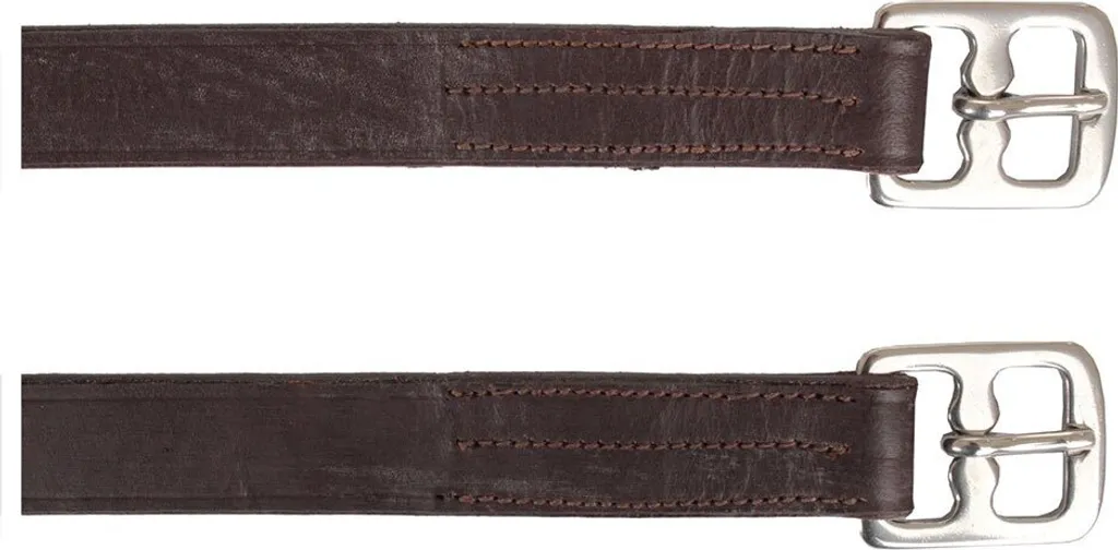 Étrivières 145 cm cuir avec boucles inox Horka haute performance