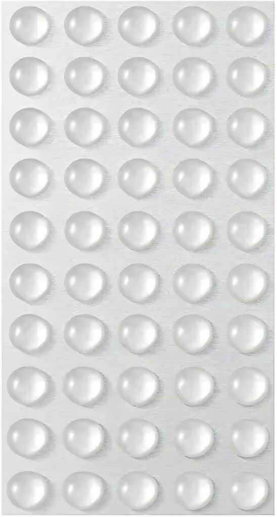 Schutzpuffer Transparent Selbstklebend - 50 Stück - 9 mm - Produktbild 