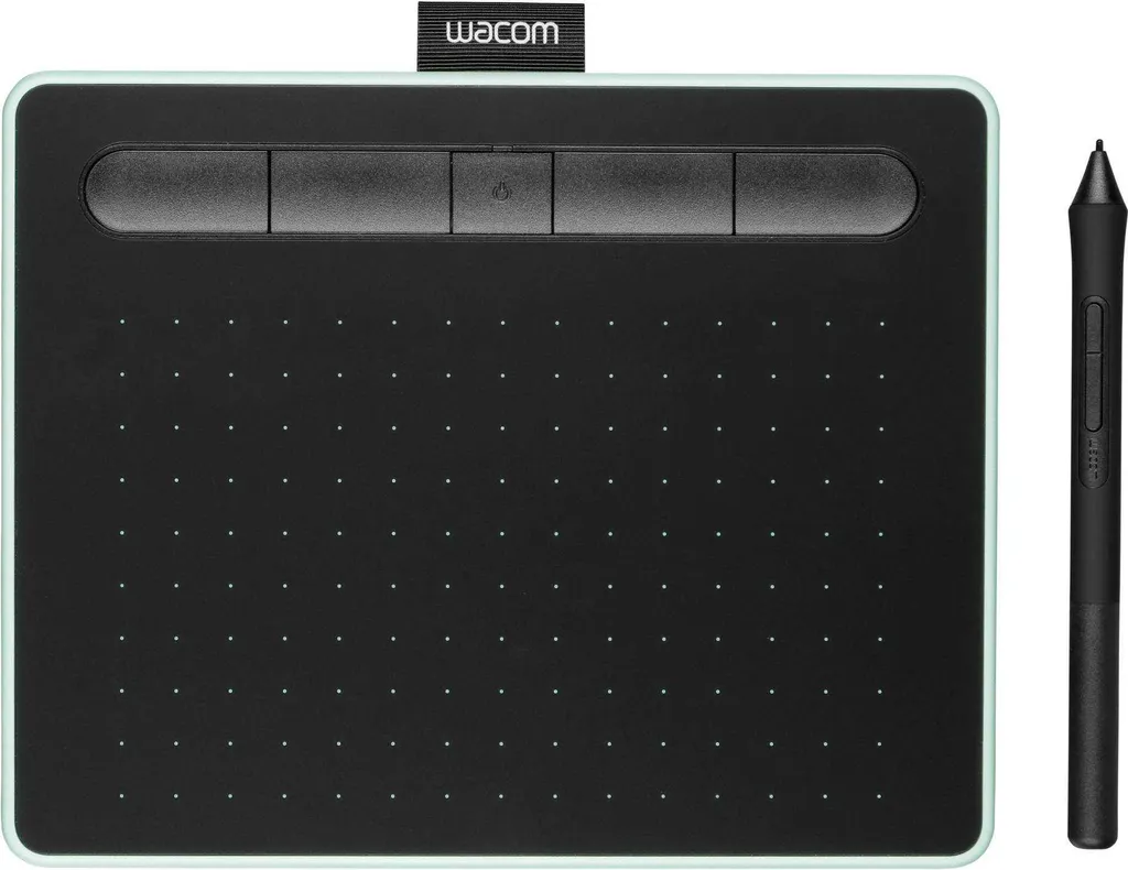 Wacom Intuos S Bluetooth Vert : Tablette avec Stylet 4K et 4 ExpressKeys - 2