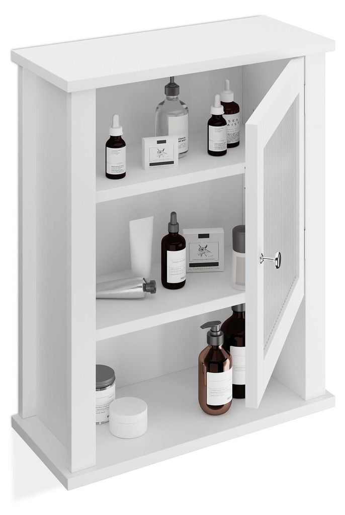 Armoire de salle de bain Relaxdays, suspendue, 3 Image du produit 