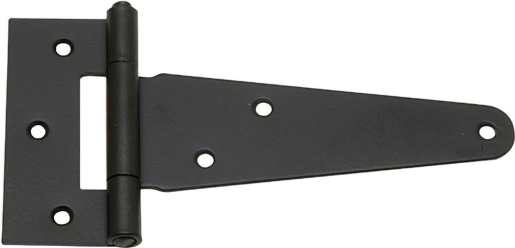 Wolfpack T-Scharnier Schwarz 507 / 100x75 mm.