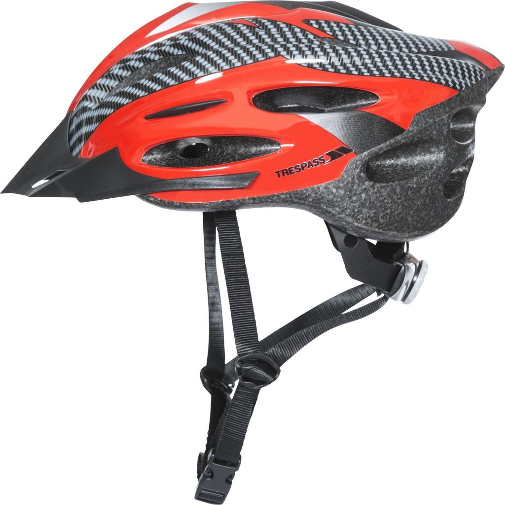 Trespass Unisex Fahrradhelm Crankster TP403 (S/M) (Rot)