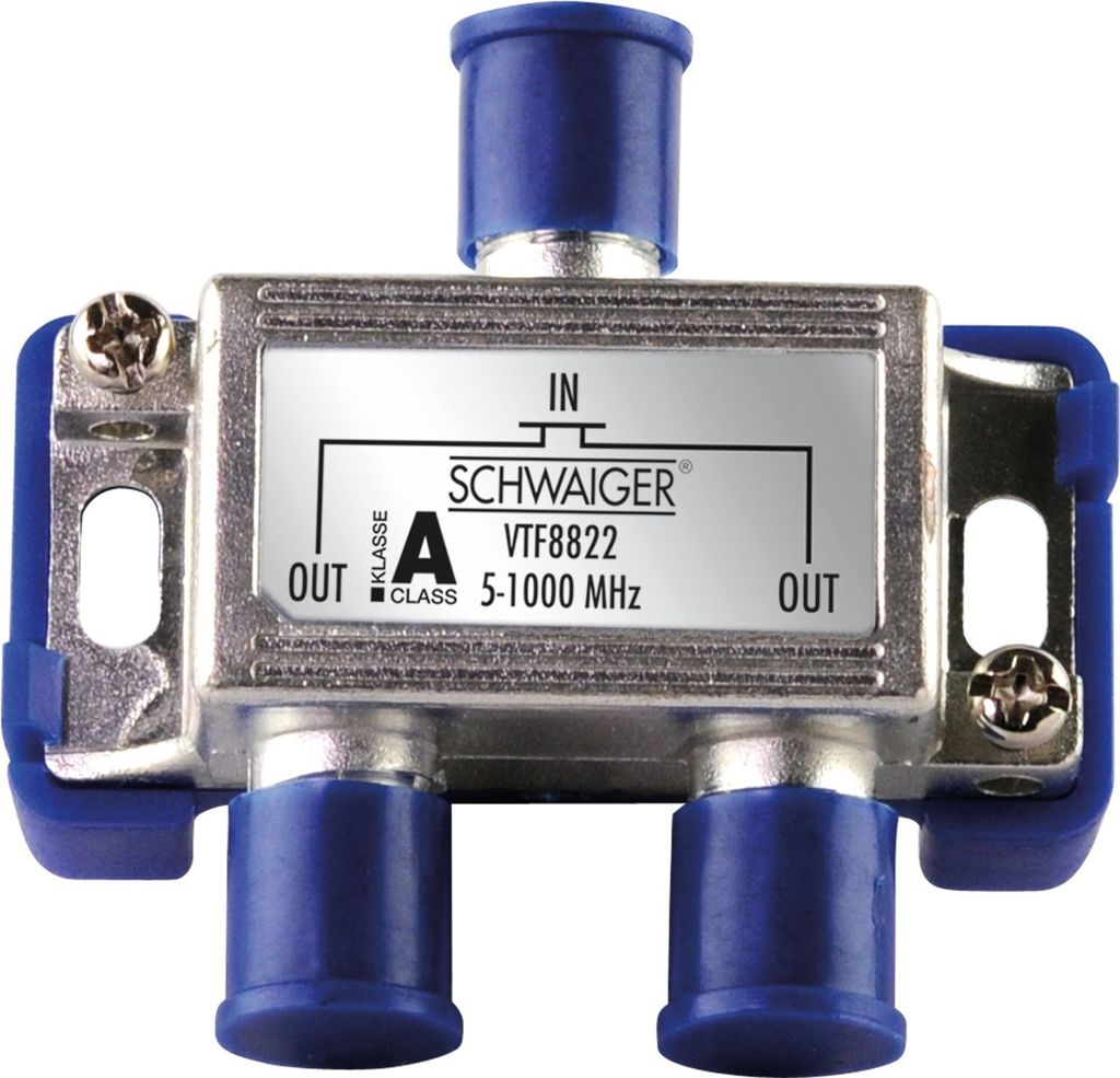 Répartiteur 2 fois pour installations d'antennes et de Image du produit 