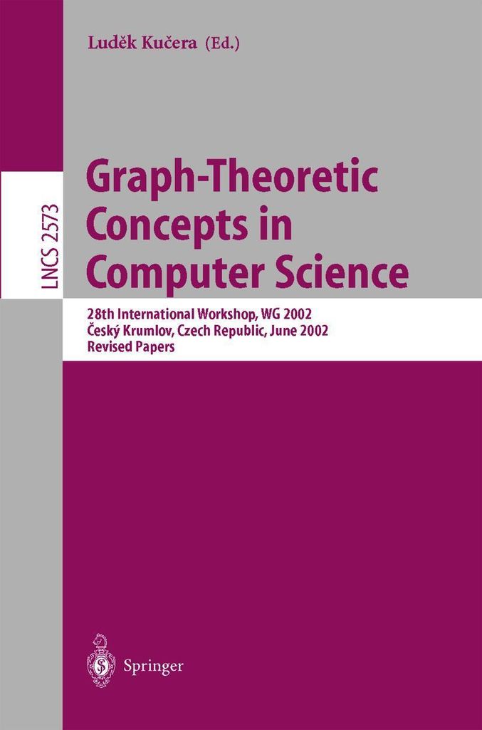 Graph theoretic concepts in computer science | Luděk Kučera