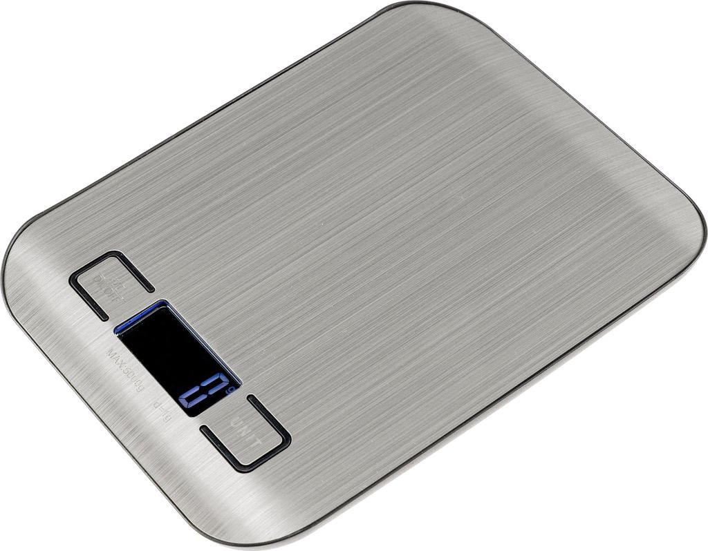 ChiliTec 23911 Digitale Küchenwaage "CT KW-5" 0-5kg, ±1g, 18x14x2cm