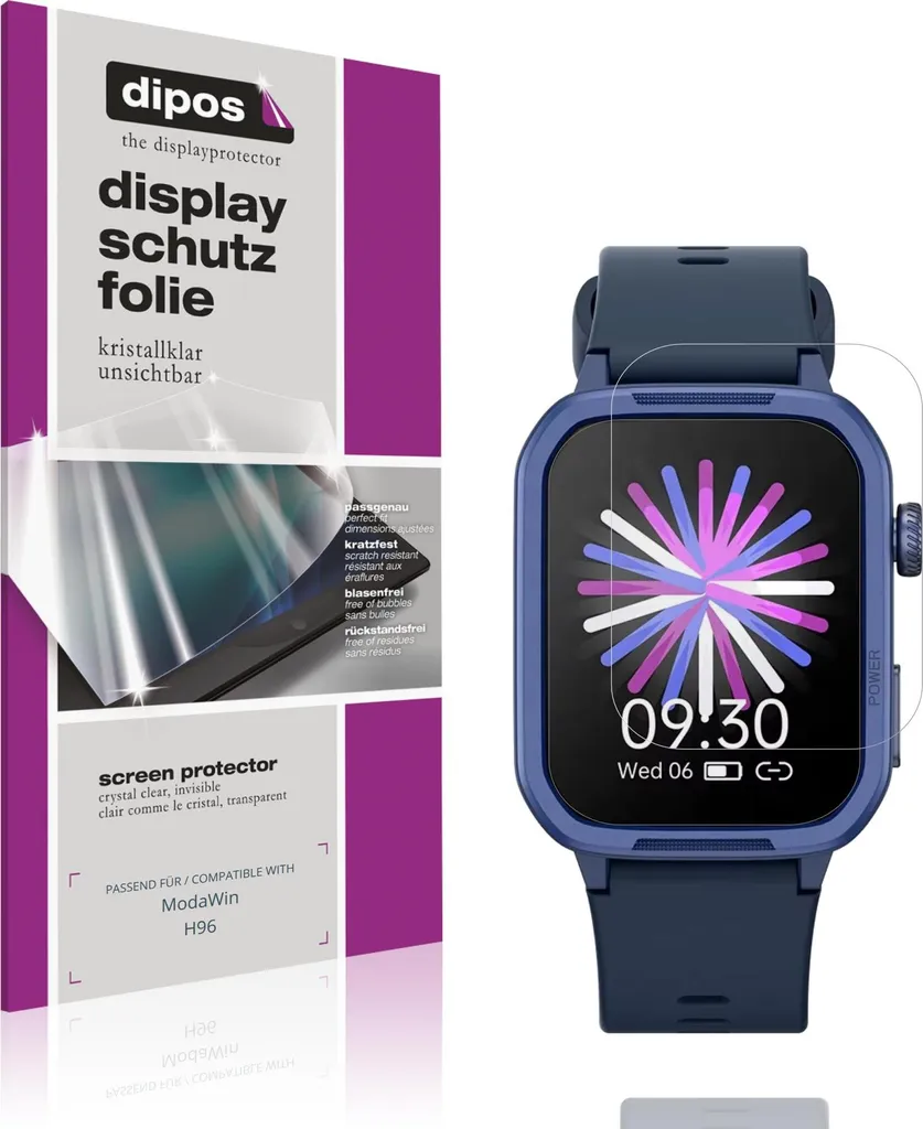 6x Pellicola Protettiva per ModaWin H96 Protezione Schermo Claro Display dipos