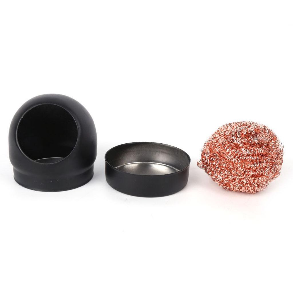 Lötspitzenreiniger, Hardware-Zubehör, Scheuerschwämme, Reinigungsbälle, Schwarz, Industriewerkzeug